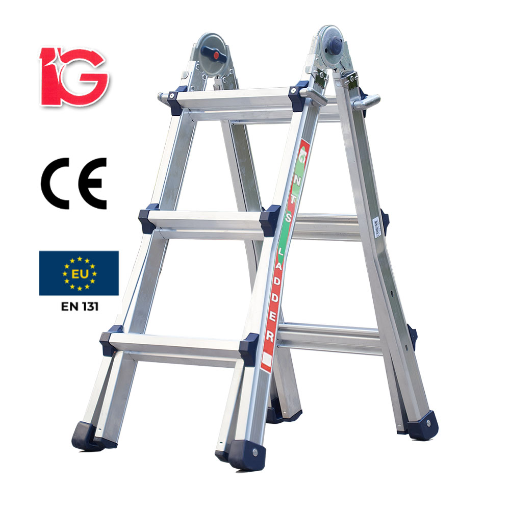 Thang Nhôm Rút Chữ A Đa Năng Hàn Quốc IG NTS-43