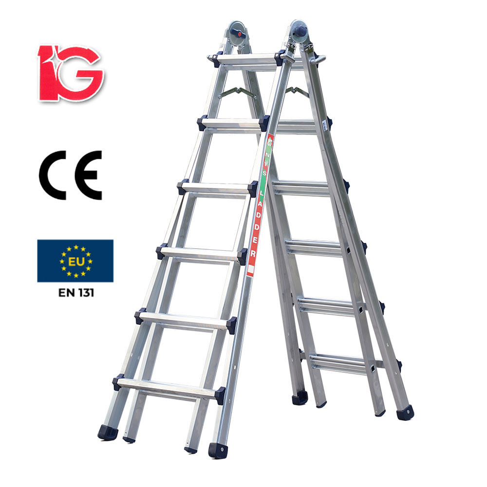 Thang Nhôm Rút Chữ A Đa Năng Hàn Quốc IG NTS-46